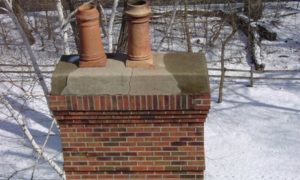 Residential Roof Problems - Cracked Chimney Cap