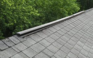 Residential Roof Problems - Metal Ridge Vent