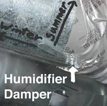 Humidifier Damper